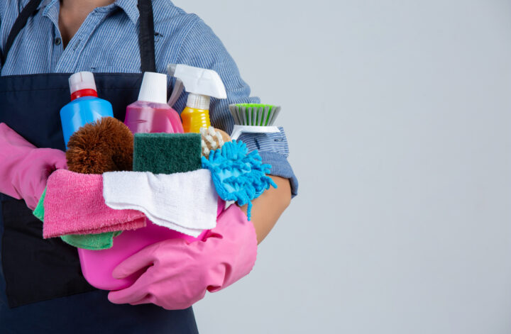 úklid domácnosti a čistící prostředky